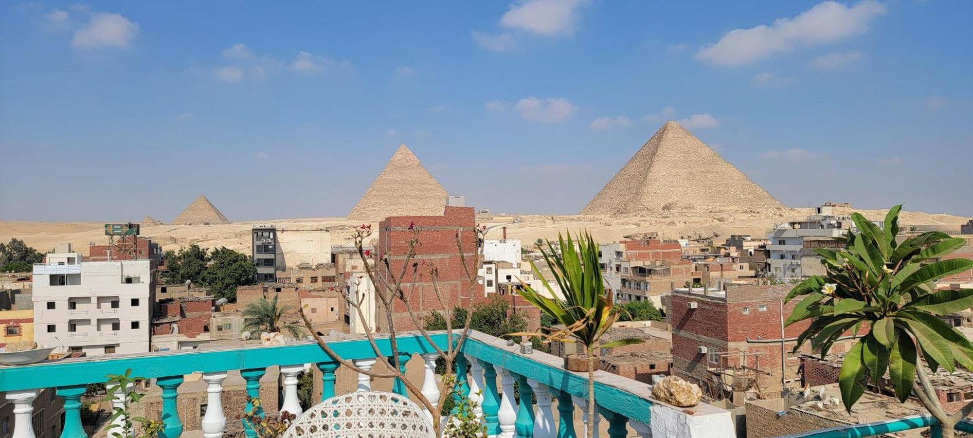 Pyramids Temple Guest House Kafret el-Gabal Exterior foto