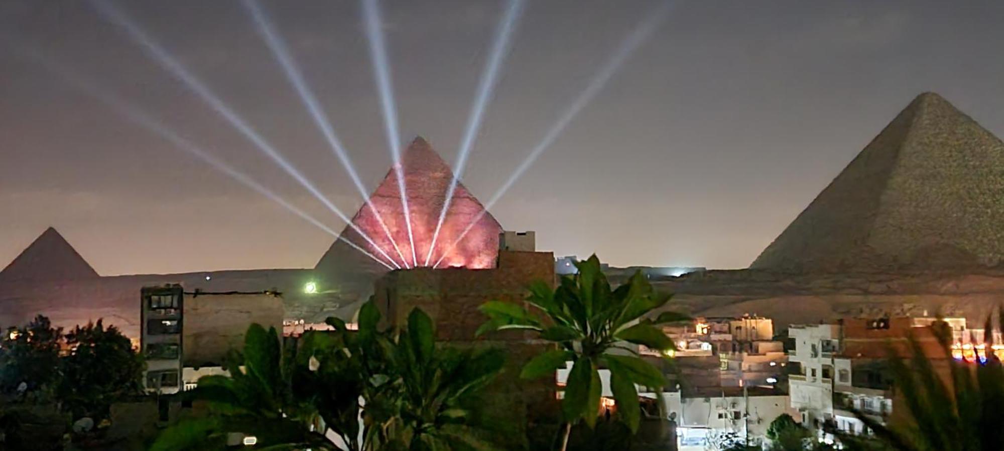 Pyramids Temple Guest House Kafret el-Gabal Exterior foto
